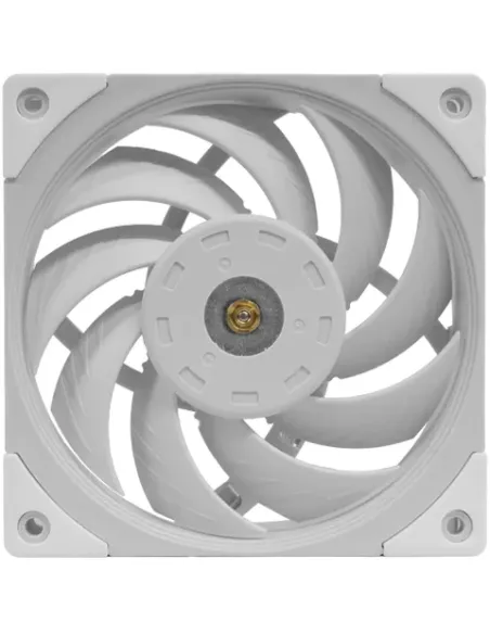 Mars Gaming MF-NC, Ventilador PC PWM 120mm, Rodamiento FDB de Cobre Hiperbalanceado, Ventilador Silencioso con Diseño de Aspas