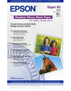 Epson Premium Glossy Photo Paper, DIN A3+, 250 g m², 20 hojas