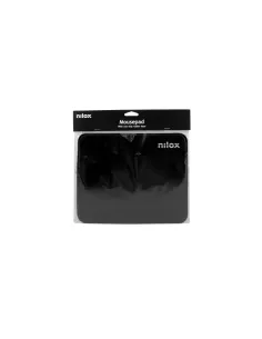 Nilox Alfombrilla negra para ratón de 2