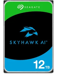 Seagate SkyHawk disco duro interno 12 TB 7200 RPM 512 MB 3.5" Serial ATA III