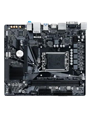 GIGABYTE H610M S2H V2 Placa base - Soporta CPUs Intel Core de 14ª generación, 4+1+1 Fases Híbridas VRM Digital, hasta 5600MHz