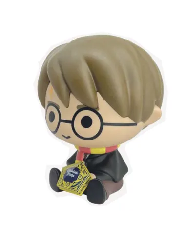 Figura hucha plastoy harry potter harry potter con caja rana de chocolate