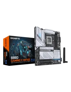 GIGABYTE B860 GAMING X WIFI6E Placa base - CPUs Intel Core Ultra, VRM de 12+1+2+1 fases, hasta 9066MHz DDR5, 1xPCIe 5.0 +