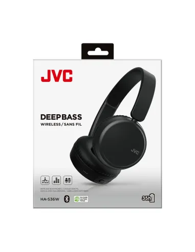 JVC HA-S36W Auriculares Inalámbrico Diadema Llamadas Música Bluetooth Negro