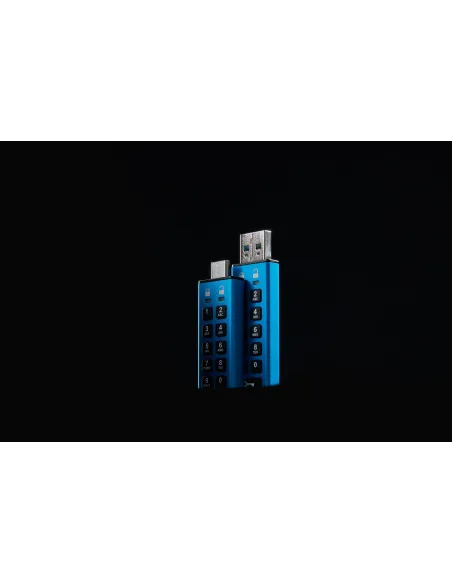 Kingston Technology IronKey Keypad 200 de 64 GB, FIPS 140-3 nivel 3 (pendiente) cifrado AES-256
