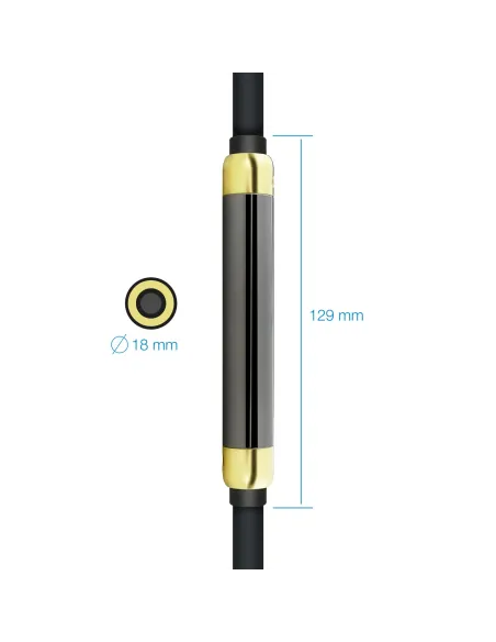 Nanocable 10.15.3730 cable HDMI 30 m HDMI tipo A (Estándar) Negro, Rosa