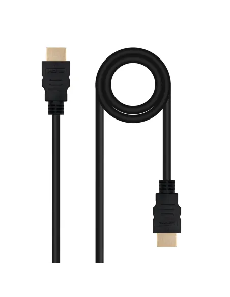 Nanocable Cable HDMI V2.0 4K@60Hz 18Gbps A M-A M, 10m, Negro
