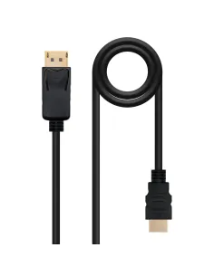 Nanocable Cable conversor DISPLAYPORT a HDMI, DP M - HDMI M, Negro, 5.0 M
