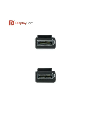 Nanocable Cable DISPLAYPORT 1.4 CERTIFICADO VESA, DP M – DP M, Negro, 1.5 m