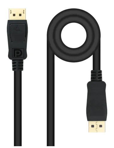 Nanocable Cable DisplayPort 1.4, DP M - DP M, Negro, 0.5 m