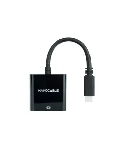 Nanocable Conversor USB-C a HDMI 4K, USB-C M-HDMI H, Negro, 15 cm 2