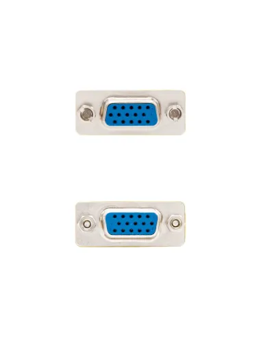 Nanocable 10.16.0001 cambiador de género para cable VGA Multicolor