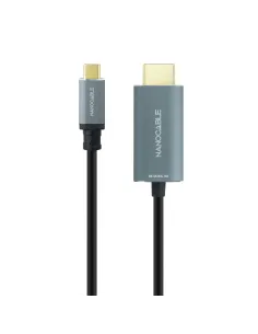 Nanocable Cable Conversor USB-C a HDMI 2.1 8K@60HZ 1.8m, Negro 2