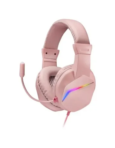 Auriculares mars gaming mh122 rosa