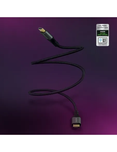 Nanocable Cable HDMI 2.1 Certificado ULTRA HIGH SPEED A M-A M, Negro, 1.5 m