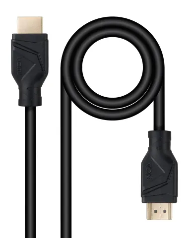 Nanocable Cable HDMI V2.1 8K@60Hz 48Gbps CCS, A M-A M, Negro, 0.5 m
