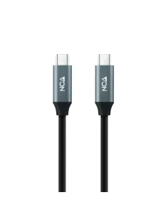 Nanocable Cable USB 3.2 Gen2x2 20Gbps 5A 100W 4K 60Hz USB-C M-USB-C M, 1 m 2