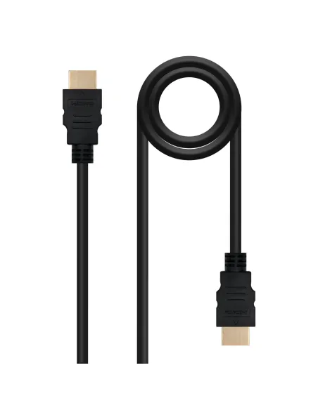 Nanocable Cable HDMI alta velocidad   HEC, A M-A M, Negro, 10 m
