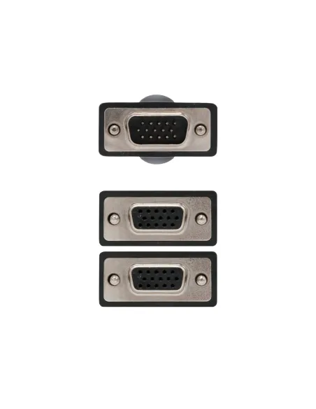 Nanocable CABLE BIFURCADOR SVGA HDB15 M-2xHDB15 H 45 CM