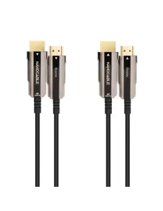 Nanocable Cable HDMI V2.0 AOC 4K@60Hz 18Gbps A M-A M, Negro, 15 m 2