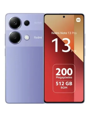 Movil xiaomi redmi note 13 pro 12gb 512gb 6.67pulgadas purpura