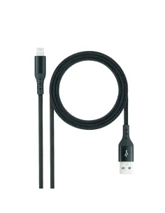 Nanocable Cable Lightning a USB 2.0, Lightning M -USB A M, Negro, 1 m