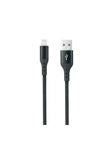 Nanocable Cable Lightning a USB 2.0, Lightning M -USB A M, Negro, 1 m