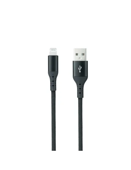 Nanocable Cable Lightning a USB 2.0, Lightning M -USB A M, Negro, 1 m