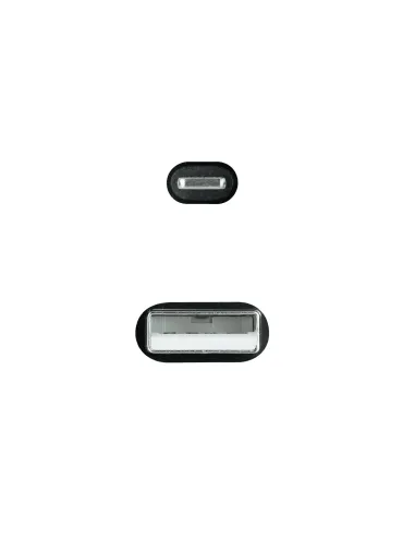 Nanocable Cable Lightning a USB 2.0, Lightning M -USB A M, Negro, 1 m
