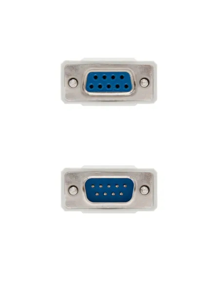 Nanocable 10.14.0502 cable de serie Beige 1,8 m DB9
