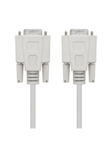 Nanocable CABLE SERIE NULL MODEM, DB9 H-DB9 H, 1.8 M