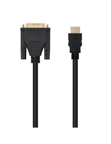 Nanocable HDMI - DVI, 3m HDMI tipo A (Estándar) Negro