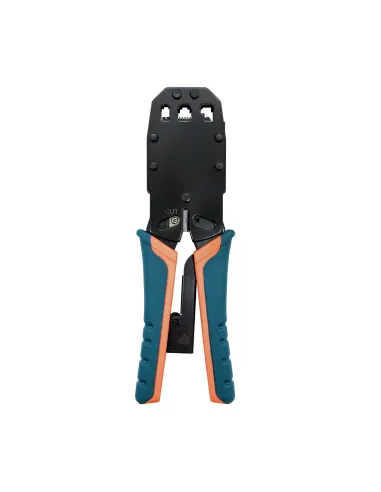 Nanocable 10.31.0102 crimpadora Herramienta para prensar Negro, Naranja