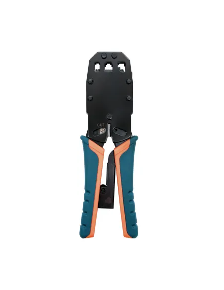 Nanocable 10.31.0102 crimpadora Herramienta para prensar Negro, Naranja