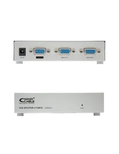 Nanocable VGA DUPLICADOR PARA 2 MONITORES CON ALIM. 2