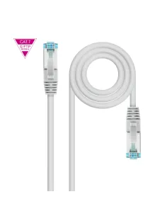 Nanocable Cable de Red Cat.7 600MHZ LSZH SFTP PIMF AWG26, Gris, 7 m
