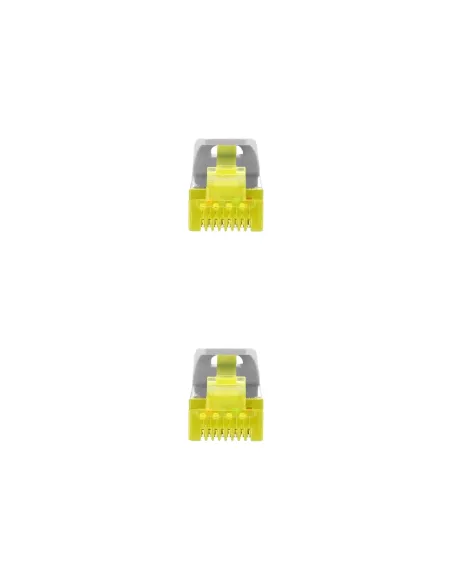 Nanocable Cable Red Latiguillo RJ45 LSZH CAT.6A SFTP AWG26, Gris, 25 cm