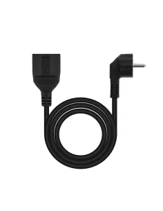 Nanocable Cable de Alimentación Alargador, Negro, 10 m 2