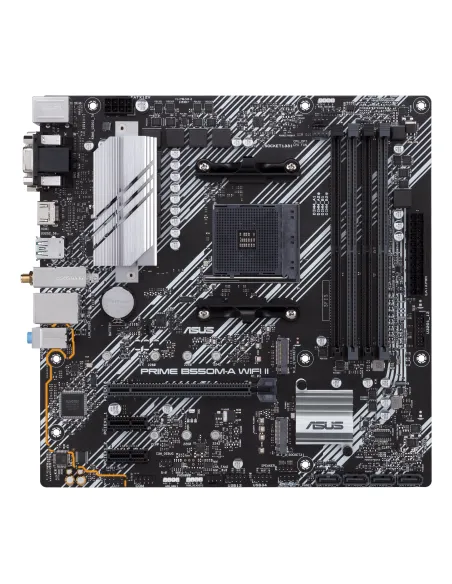 ASUS PRIME B550M-A WIFI II AMD B550 Zócalo AM4 micro ATX