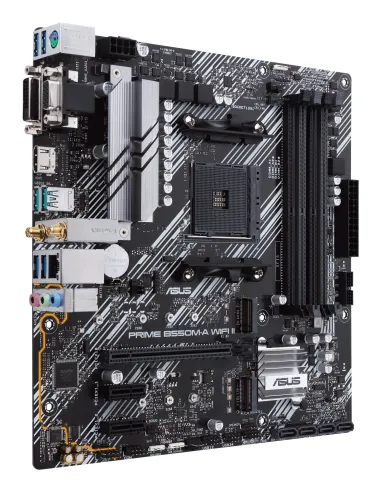 ASUS PRIME B550M-A WIFI II AMD B550 Zócalo AM4 micro ATX