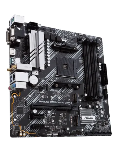ASUS PRIME B550M-A WIFI II AMD B550 Zócalo AM4 micro ATX