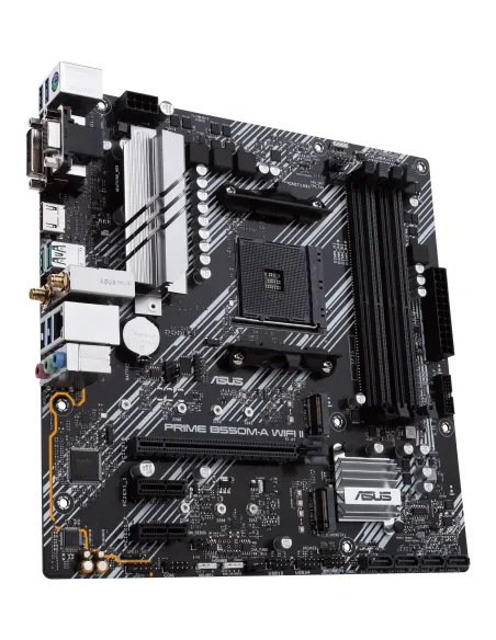 ASUS PRIME B550M-A WIFI II AMD B550 Zócalo AM4 micro ATX
