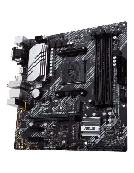 ASUS PRIME B550M-A WIFI II AMD B550 Zócalo AM4 micro ATX