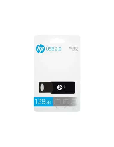 Memoria usb 2.0 hp v212w 128gb negro