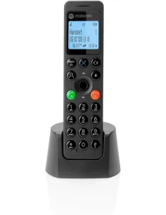 Motorola DOT201 Teléfono DECT Identificador de llamadas Negro