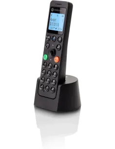 Motorola DOT201 Teléfono DECT Identificador de llamadas Negro 2