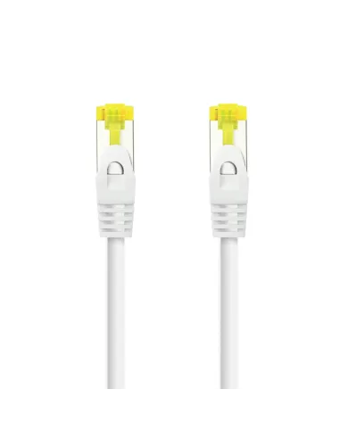 Nanocable Cable Red Latiguillo RJ45 LSZH CAT.6A SFTP AWG26, Blanco, 25 cm