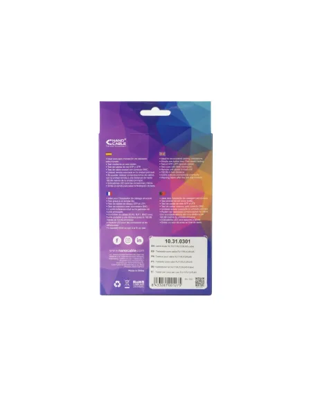 Nanocable 10.31.0301 comprobador de cables de red Gris