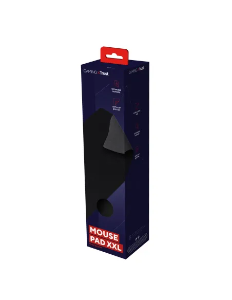 Trust GXT 758 Alfombrilla de ratón para juegos Negro