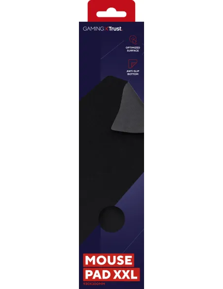 Trust GXT 758 Alfombrilla de ratón para juegos Negro